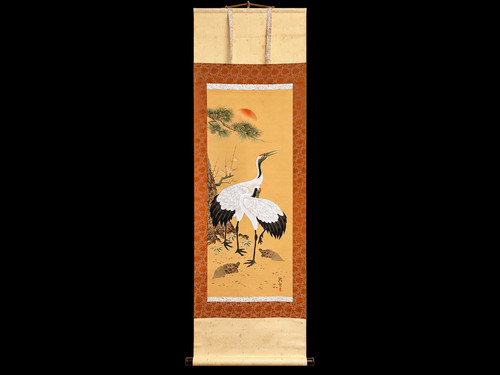 Vintage japanese kakejiku - japanese,