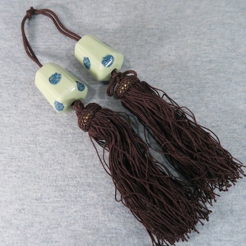 Fuchin hanging scroll - fuchin, weights