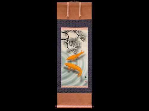 Vintage japanese kakejiku - vintage,