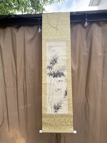 Vintage asian hand painted - vintage,