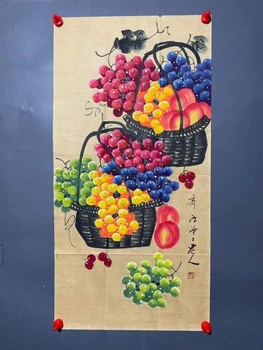 Old chinese painting scroll - chinese,