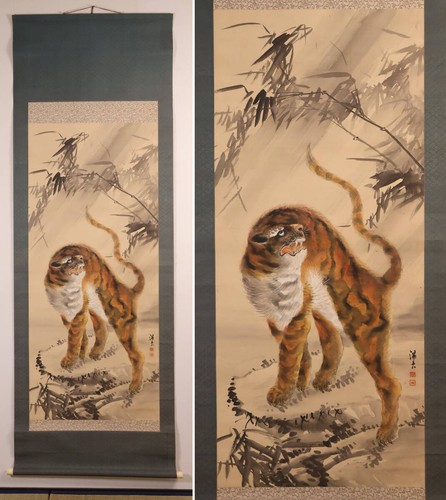 Japanese hanging scroll art - japanese,