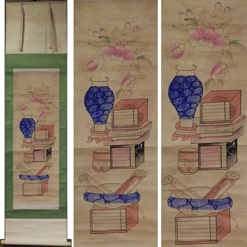 Japanese hanging scroll art - japanese,