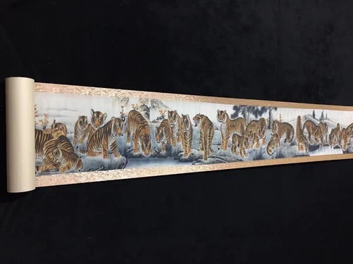 Old chinese long painting - chinese,