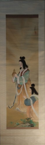 Japanese hanging scroll - japanese, art