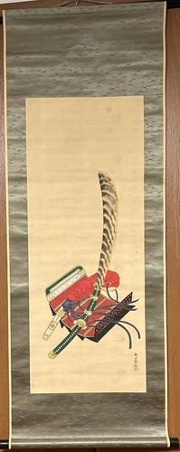 Japanese hanging scroll,Hand