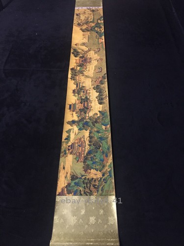 Hand scroll painting qiu - hand,